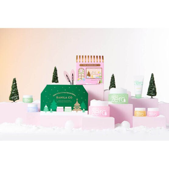 Kit Pink Wonderland Clean it Banila Co